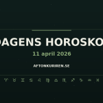 Horoskop 11 april 2026 – Alla stjärntecken