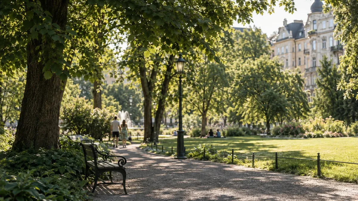 Grönska i staden: därför är träd och parker viktigare än man tror