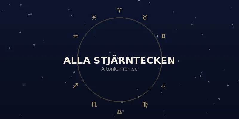 aftonkuriren-stjarntecken Horoskop 2026 för alla stjärntecken